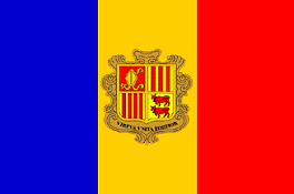 Drapeau d'Andorre de 1939 à 1993